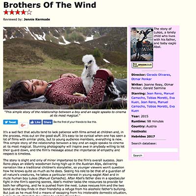 Brothers Of The Wind Film Review
